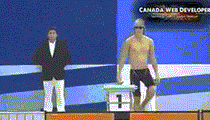 Màn trình diễn siêu mạo hiểm khiến người xem "đứng tim" của các kình ngư tại Canada.