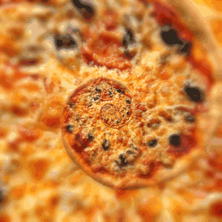 Xoáy pizza sẽ cuốn chặt những người nghiền món ăn nhiều hương vị này.