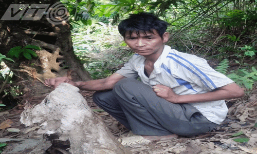 Thuc hu nguoi rung nhay nhu vuon o Lai Chau