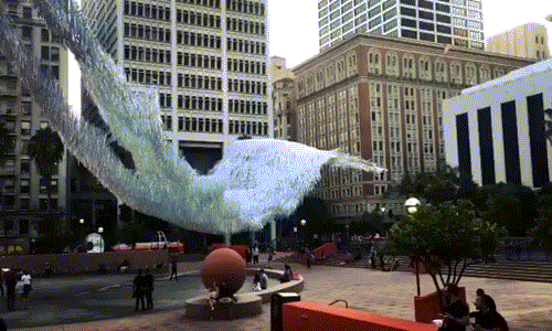 Thực chất, đây chính là một tác phẩm nghệ thuật sắp đặt cực kỳ sáng tạo của nghệ sĩ Patrick Shearn.