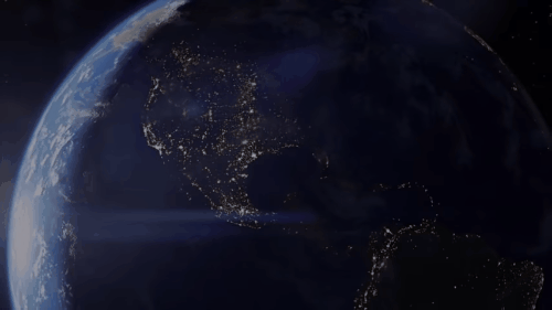 Khoảng 1 đến 2 tiếng đồng hồ sau, Trái đất chìm trong bóng tối vì những nhà máy điện không có người vận hành, những tấm pin năng lượng mặt trời dần tắt vì không được bảo dưỡng, các loại máy phát điện thì hư hỏng. Bóng tối sẽ phủ lên toàn địa cầu. (Nguồn Viral Nova)