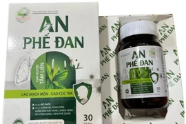 Sản phẩm An Phế Đan chưa được cấp phép lưu hành, vi phạm về quảng cáo