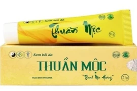 Thu hồi trên toàn quốc lô sản phẩm Kem bôi da Thuần Mộc - Hộp 1 tuýp 21g