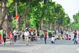 Không gian đi bộ hồ Hoàn Kiếm tạm thời đóng cửa từ 13/3 để chuẩn bị bầu cử