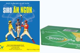 Thu hồi giấy công bố sản phẩm Berocca Performance Mango