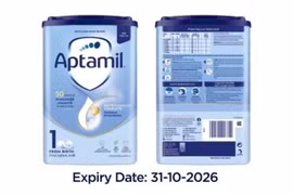 Sữa Aptamil First Infant Formula bị thu hồi ở những quốc gia nào?