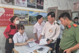 Kết quả kiểm tra cơ sở C.P. Việt Nam ở Sóc Trăng 