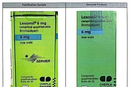 Xác minh, xử lý thông tin thuốc Lexomil ® 6mg có dấu hiệu giả mạo
