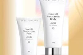 Đồng Nai tiêu hủy lô kem chống nắng Hanayuki Sunscreen Body 