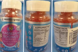 Cảnh báo kẹo dẻo magie cho trẻ em có chứa thuốc kê đơn không được khai báo