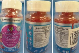 Cảnh báo kẹo dẻo magie cho trẻ em có chứa thuốc kê đơn không được khai báo