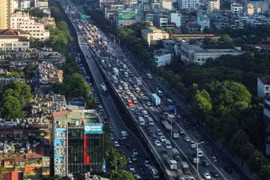 Sở Xây dựng Hà Nội phân luồng phương tiện lưu thông nhiều hướng, giảm tải đáng kể cho cửa ngõ phía Nam Pháp Vân – Cầu Giẽ. Ảnh vietnamnet.vn