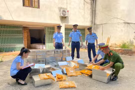 Lạng Sơn tạm giữ 420 kg nhân bánh trung thu nhập lậu