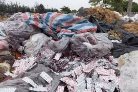 Số thuốc bị vứt bỏ ở Đà Nẵng của Công ty Dược Trung ương 3