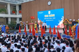 Phát biểu ấn tượng của cô Hiệu trưởng Trường THCS Giảng Võ trong lễ khai giảng