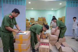 Triệt phá cơ sở sản xuất, tiêu thụ mỹ phẩm giả quy mô lớn