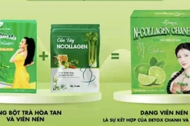 Kiểm tra sản phẩm giảm cân do “Ngân Collagen” quảng cáo 