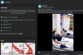 Công ty Phòng khám Sức khỏe và Trẻ hóa Anovacare bị xử phạt 160 triệu