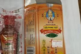 Thanh Hóa cảnh báo về thuốc giả Dầu phong thấp Trường Thọ