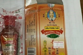 Thanh Hóa cảnh báo về thuốc giả Dầu phong thấp Trường Thọ