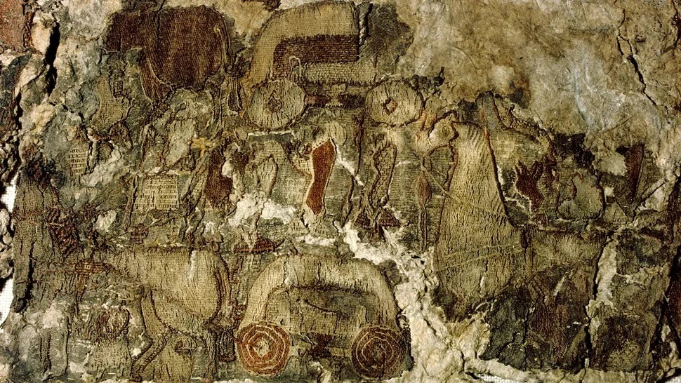 Tấm thảm 1.200 tuổi hé lộ bí mật người Viking