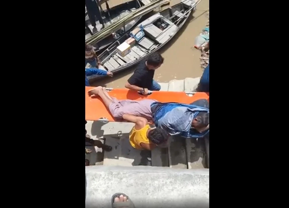 Thu bẫy đánh cá, ngư dân bị "chúa tể" sông nước tấn công