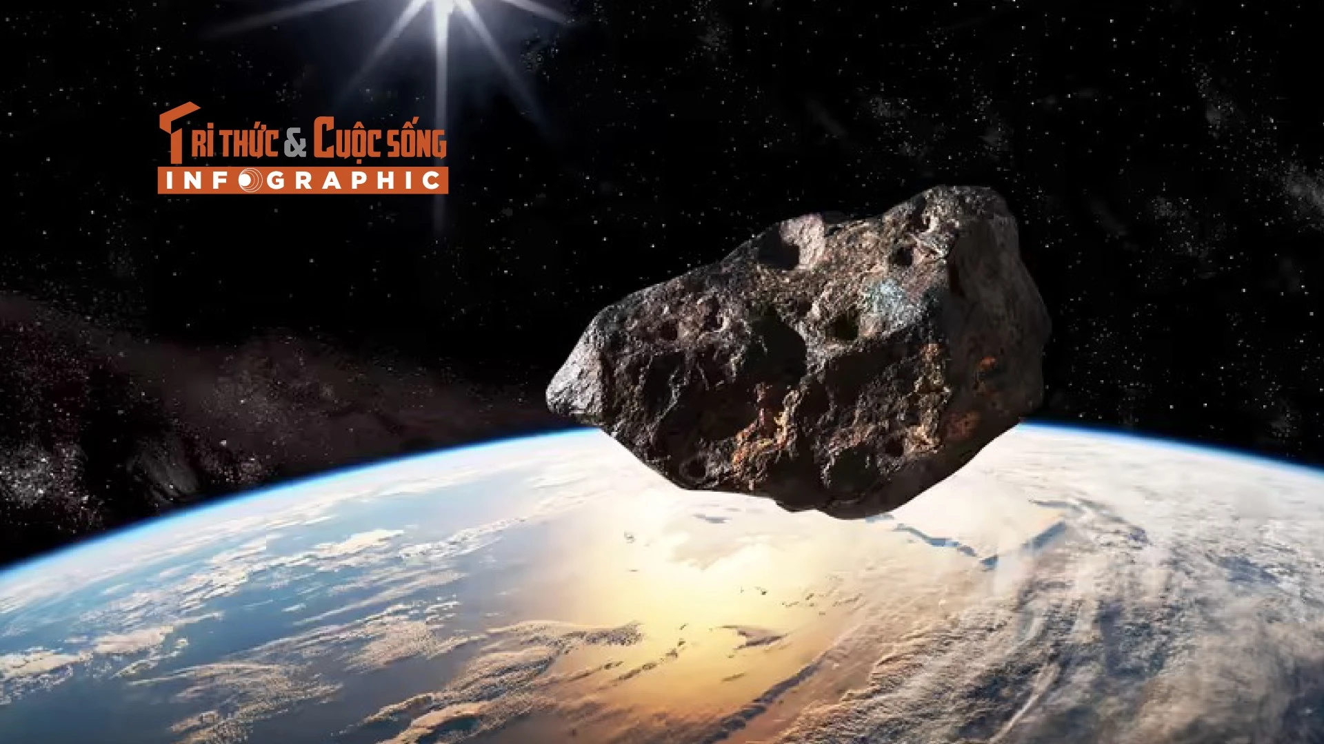 [INFOGRAPHIC] Tiểu hành tinh to ngang máy bay phản lực bay qua Trái đất