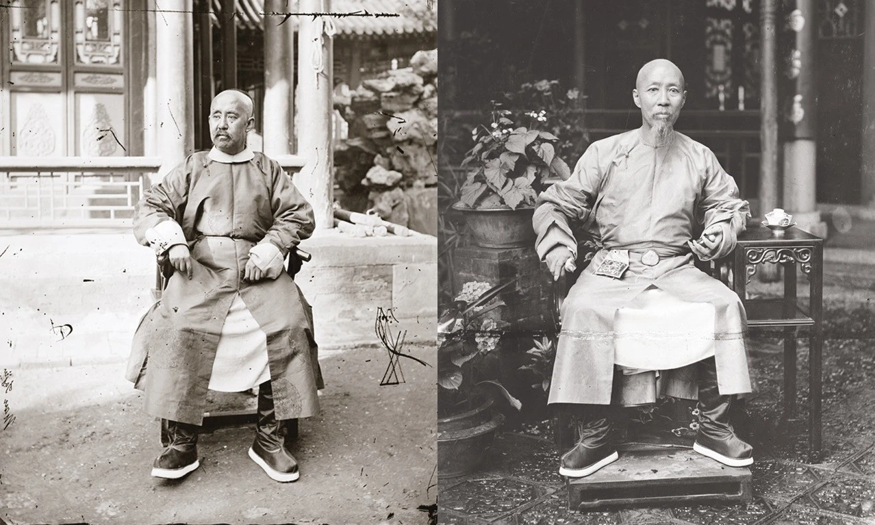 Ảnh hiếm các quan viên nhà Thanh qua ống kính phó nháy Tây