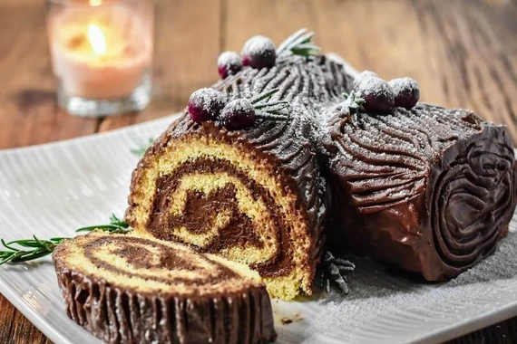 Tự tay làm bánh khúc cây cho mùa Giáng sinh thêm ngọt ngào