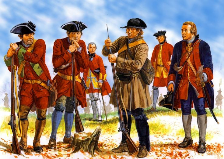  Chiến tranh Bảy năm liên quan đến hầu hết cường quốc châu Âu. Anh, Pháp, Áo, Phổ, Nga và nhiều nước khác đều tham chiến. Ảnh: Pinterest.