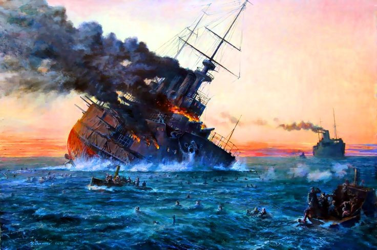  6. Trận đánh gây chấn động toàn thế giới. Chiến thắng của Nhật Bản làm chấn động các đế quốc phương Tây và khơi nguồn cảm hứng cho nhiều phong trào chống thực dân ở châu Á. Ảnh: Pinterest.