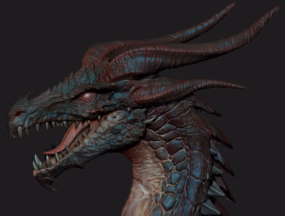  Canh giữ linh hồn tội lỗi. Trong thế giới Niflheim, Nidhogg ăn linh hồn những kẻ gian ác sau khi chết. Ảnh: Pinterest.