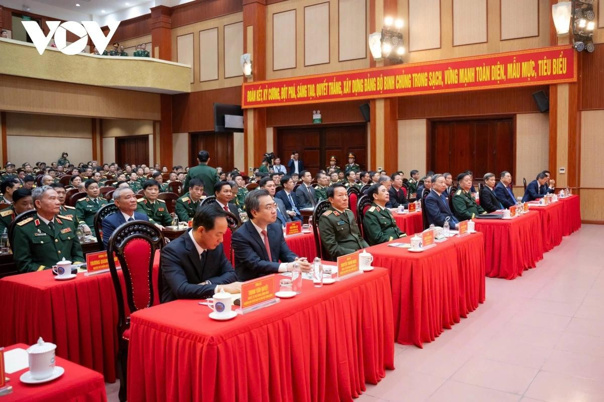 Tổng Bí thư Tô Lâm cùng các đại biểu tham dự