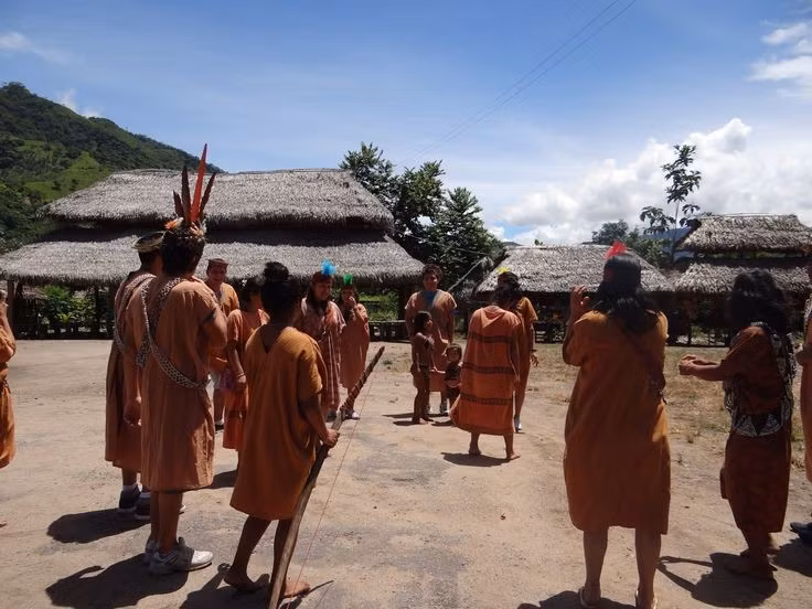  Xã hội Ashaninka đề cao tính cộng đồng và bình đẳng. Các quyết định quan trọng thường được thảo luận chung, thủ lĩnh đóng vai trò điều phối hơn là áp đặt quyền lực tuyệt đối. Ảnh: Pinterest.