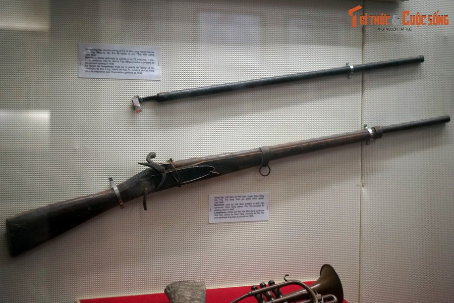 Súng kíp Việt Minh xã Nhữ Hán, huyện Đoan Hùng, tỉnh Phú Thọ dùng tham gia giành chính quyền năm 1945.