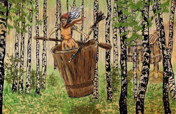  Ảnh hưởng rộng trong văn hóa đại chúng. Từ văn học, phim ảnh đến trò chơi điện tử, Baba Yaga tiếp tục là nguồn cảm hứng lớn trong nghệ thuật hiện đại. Ảnh: Pinterest.