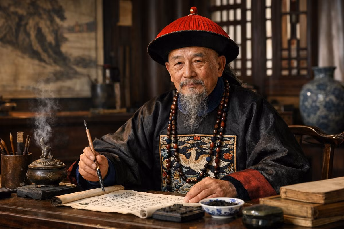 Tể tướng Lưu Gù. Ảnh minh họa. Ảnh: ChatGPT