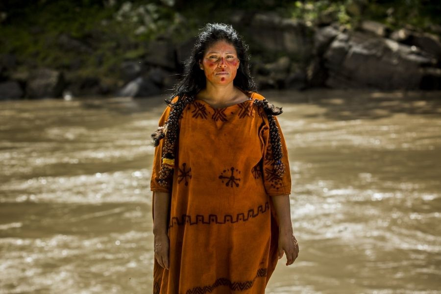  Văn hóa Ashaninka gắn liền với thế giới tâm linh tự nhiên. Họ tin rằng rừng, sông và muông thú đều có linh hồn, vì vậy con người phải sống hài hòa, tôn trọng tự nhiên để duy trì cân bằng vũ trụ. Ảnh: Pinterest.