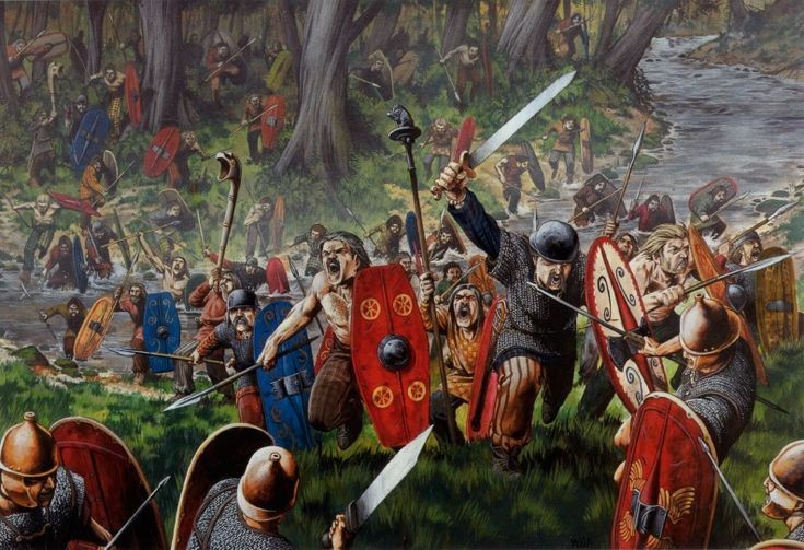  Thương vong lớn ở phe của Boudica. Nhiều tài liệu cho rằng hàng chục nghìn người đã ngã xuống. Ảnh: Pinterest.