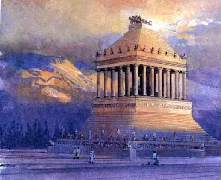  Từ “mausoleum” trong tiếng Anh bắt nguồn từ tên Mausolus. Ngày nay, từ này được dùng để chỉ bất kỳ lăng mộ tráng lệ nào. Ảnh: Pinterest.