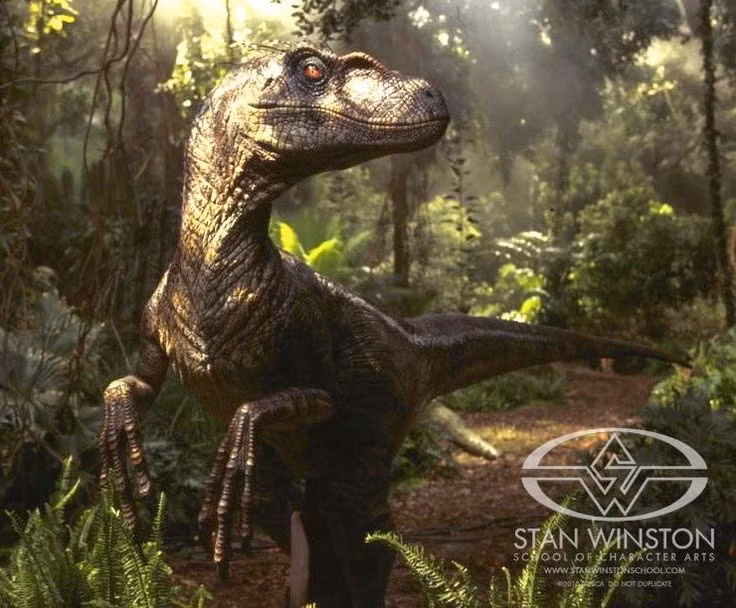  5. Là loài ăn thịt thông minh. Dựa trên cấu trúc hộp sọ, các nhà khoa học cho rằng Velociraptor có khả năng nhận thức khá tốt, giúp chúng săn mồi hiệu quả. Ảnh: Pinterest.