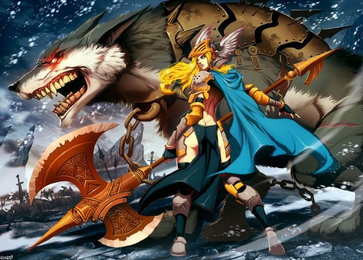  Một số Valkyries mang tên cụ thể. Các bản Edda ghi lại nhiều tên như Brynhildr, Gunnr, Skuld, mỗi người đều có cá tính và vai trò riêng biệt. Ảnh: Pinterest.