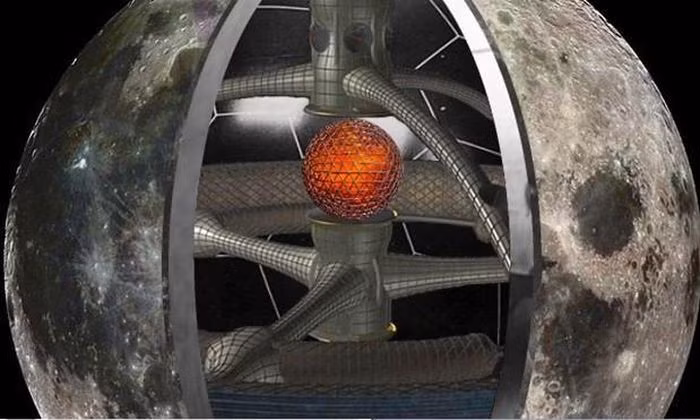 Mặt trăng rỗng. Sau khi NASA cho nổ thiết bị trên Mặt Trăng, nó “rung như chuông”. Một số người cho rằng Mặt Trăng là rỗng hoặc nhân tạo. Tuy nhiên, địa chất học cho thấy nó có lớp vỏ, lớp phủ và lõi nhỏ như hành tinh bình thường.