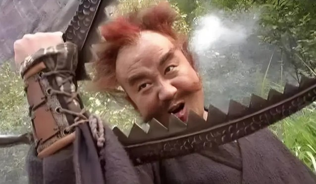 Nam Hải Ngạc Thần là một biệt hiệu của Nhạc Lão Tam, một nhân vật trong tiểu thuyết kiếm hiệp Thiên Long Bát Bộ. (Ảnh: Sohu)