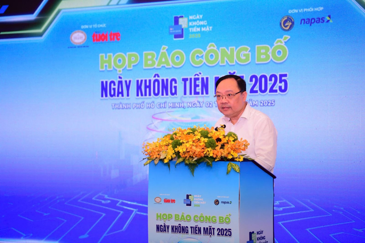 Ông Phạm Anh Tuấn, Vụ trưởng Vụ Thanh toán, Ngân hàng Nhà nước. Ảnh: BTC