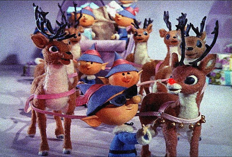 Rudolph – chú tuần lộc mũi đỏ nổi tiếng toàn cầu. Nhân vật được tạo ra năm 1939 cho chiến dịch quảng cáo của Montgomery Ward, nhanh chóng trở thành biểu tượng dễ nhận biết nhất của Noel. Ảnh: Pinterest.