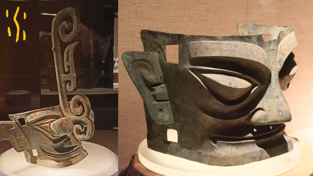  Khám phá bổ sung hiện đại. Từ năm 2020, nhiều hố tế lễ mới được khai quật, hé lộ thêm hàng loạt báu vật bằng vàng, ngọc và đồng. Ảnh: Pinterest.