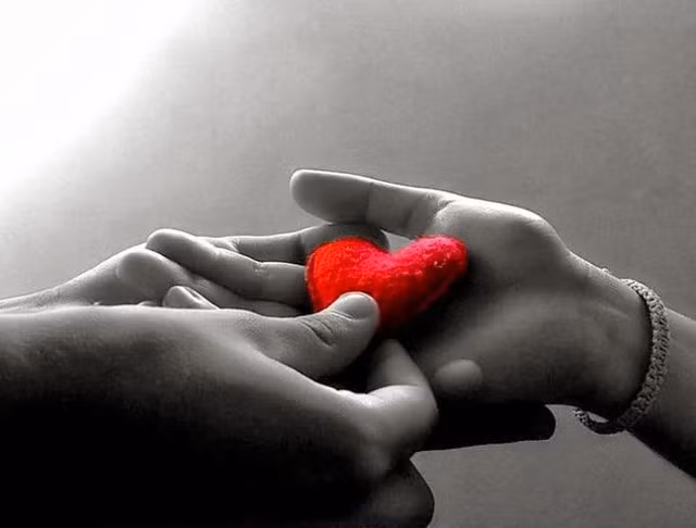 Tình cảm không giống như một món đồ có thể cho và nhận dễ dàng. (Ảnh: Sohu)