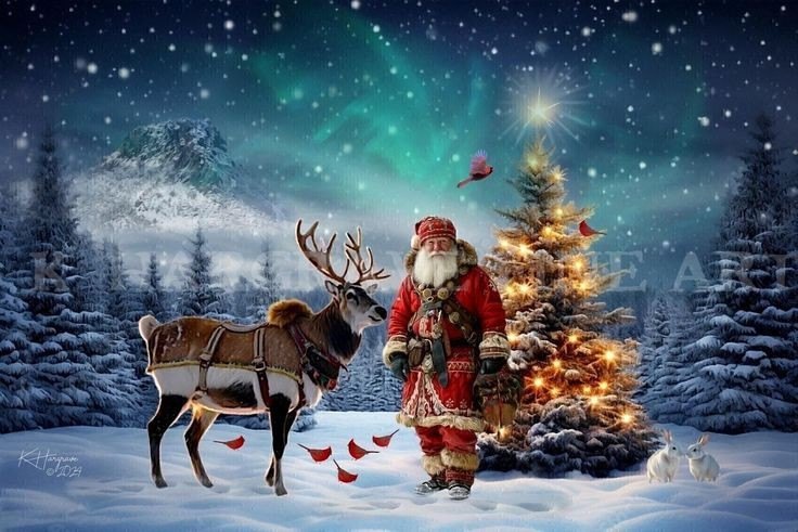  Vai trò của tuần lộc trong nghệ thuật và trang trí Giáng sinh. Từ thiệp, tượng gỗ đến trang trí sân nhà và phim hoạt hình, hình ảnh tuần lộc luôn mang lại cảm giác ấm áp và kỳ diệu cho mùa lễ hội. Ảnh: Pinterest.