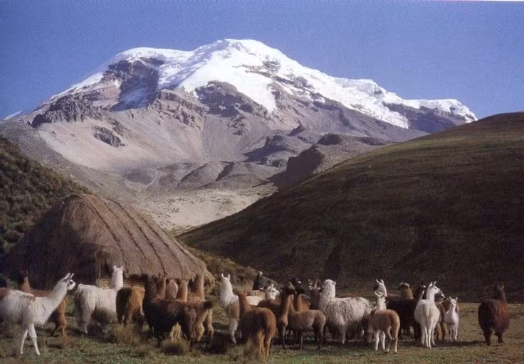  7. Chimborazo là biểu tượng văn hóa bản địa. Với nhiều dân tộc bản địa Ecuador như người Quechua, Chimborazo là một "apu" – ngọn núi thiêng có linh hồn, gắn liền với tín ngưỡng và lễ nghi cổ truyền. Ảnh: Pinterest.
